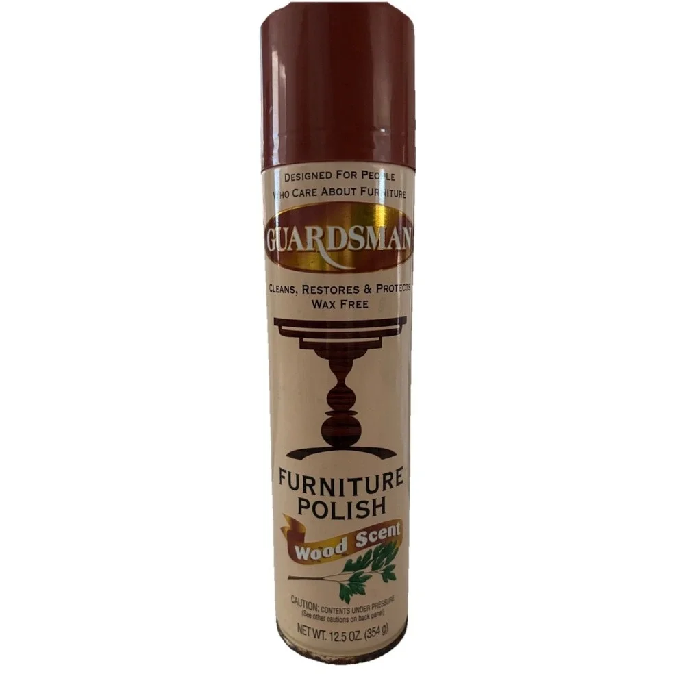 VTG (1997) Guardsman Furniture Polish 50% Full (Wood Scent) 12.5oz‎ Discontinued